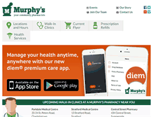 Tablet Screenshot of murphyspharmacies.com